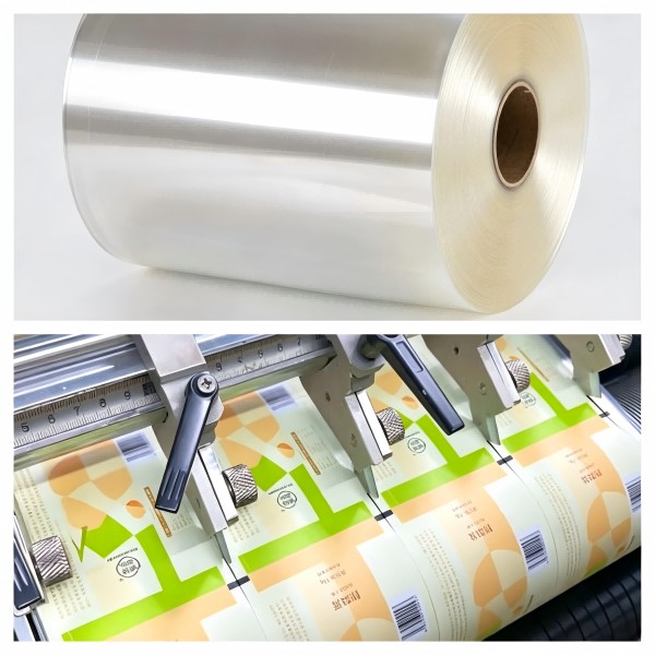 Flexo printing on BOPP film